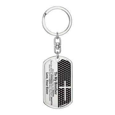 Brother (Love Sister) Keychain - Love You This Much